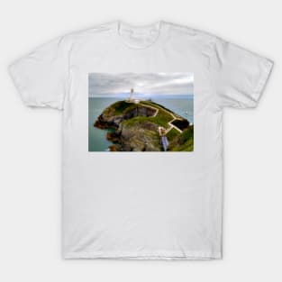 South Stack Lighthouse - Holyhead, Anglesey,  Wales. T-Shirt